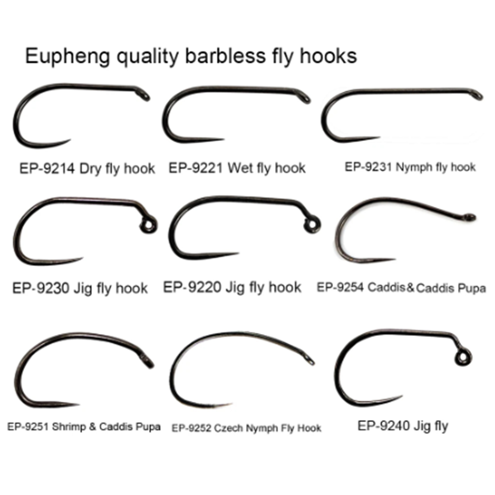 Fishing Hook Barbless - Aventik Eupheng 100 szt. Haczyki muchowe