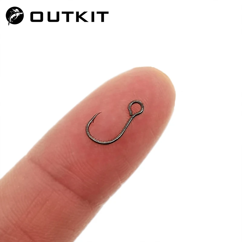 Fishing Hook Barbless - OUTKIT 12 sztuk zapasowych haczyków na