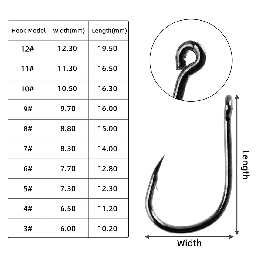 70 sztuk/pudło haczyki wędkars – Fishing Hook Circle recenzja i cena